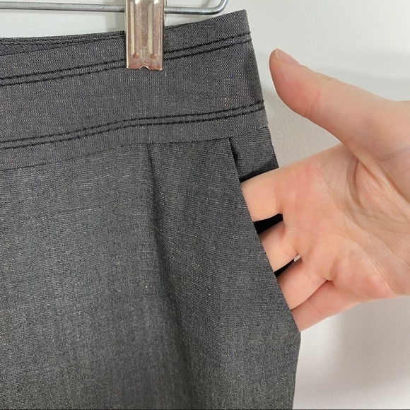 Halogen Gray Pleated Straight Leg Dress Pants 2P - Picture 9 of 9